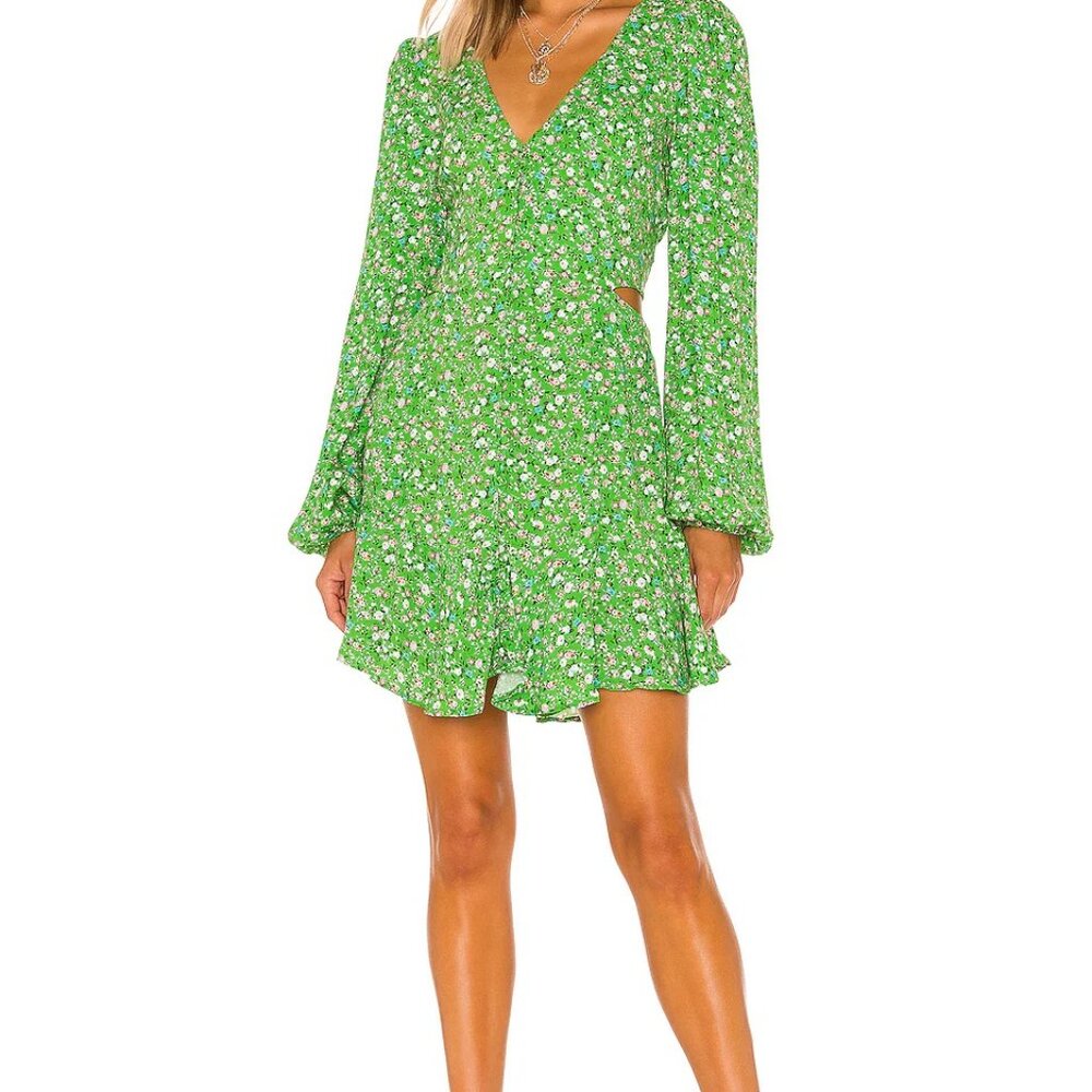 AFRM x REVOLVE Monna Dress Summer Green